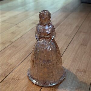 Carnival glass bell